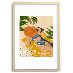 83 Oranges Bring Your Own Sunshine Recessed Framing Rectangle