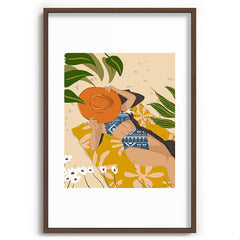 83 Oranges Bring Your Own Sunshine Recessed Framing Rectangle