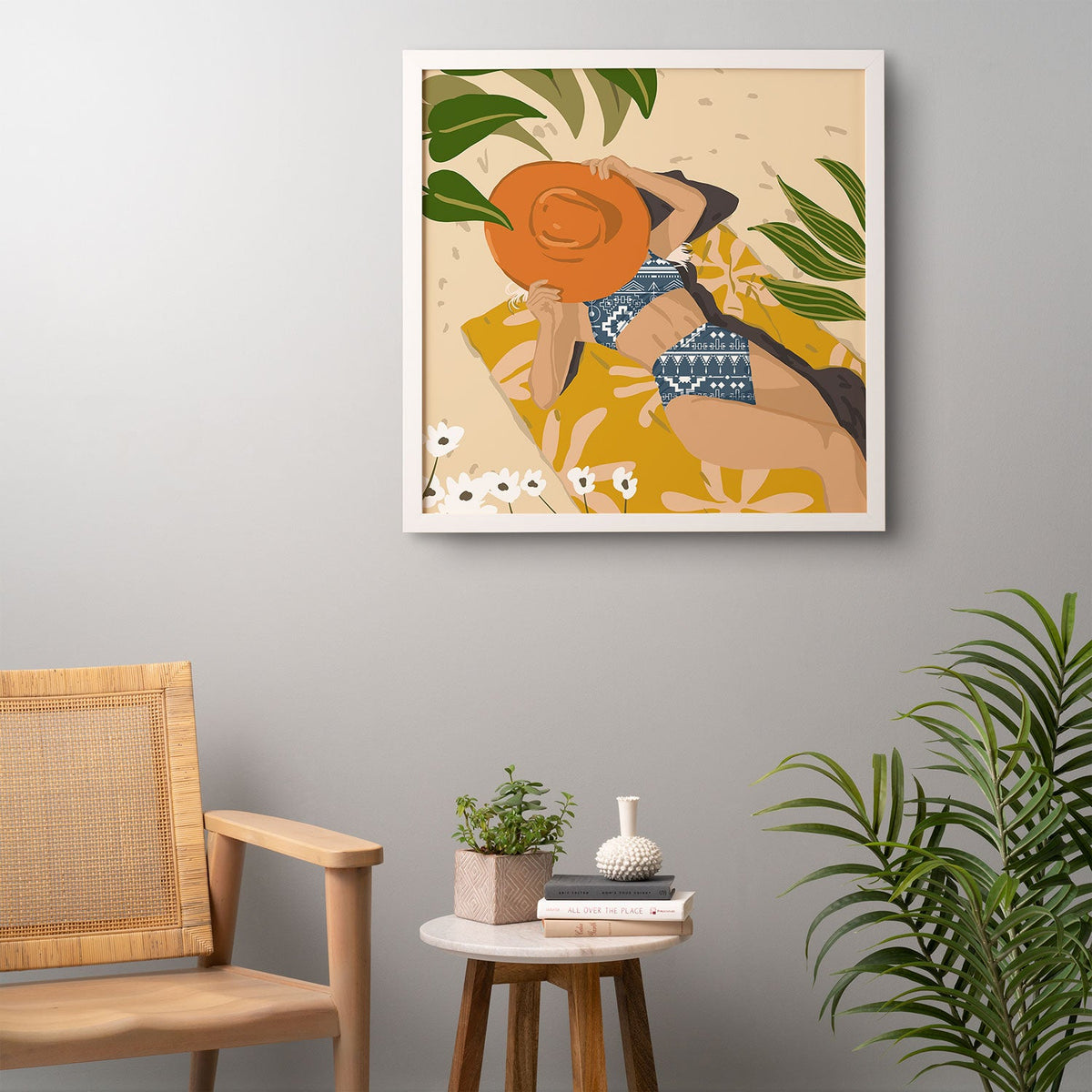 83 Oranges Bring Your Own Sunshine Framed Wall Art