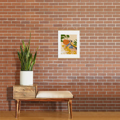 83 Oranges Bring Your Own Sunshine Art Print