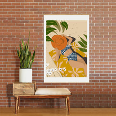 83 Oranges Bring Your Own Sunshine Art Print