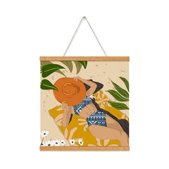 83 Oranges Bring Your Own Sunshine Art Print