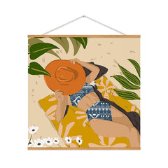 83 Oranges Bring Your Own Sunshine Art Print
