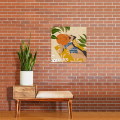83 Oranges Bring Your Own Sunshine Art Print