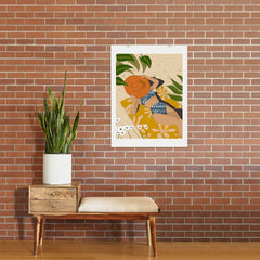 83 Oranges Bring Your Own Sunshine Art Print