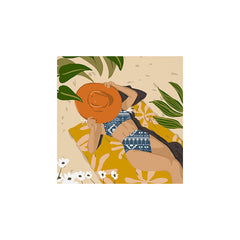 83 Oranges Bring Your Own Sunshine Art Print