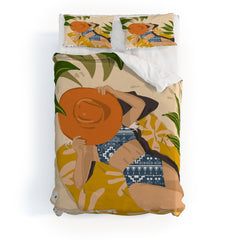 83 Oranges Bring Your Own Sunshine Duvet Cover