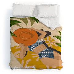 83 Oranges Bring Your Own Sunshine Duvet Cover