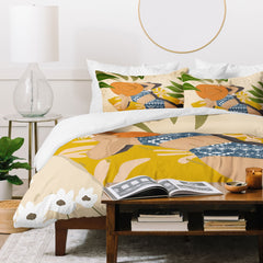 83 Oranges Bring Your Own Sunshine Duvet Cover