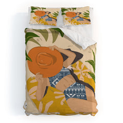 83 Oranges Bring Your Own Sunshine Duvet Cover