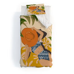 83 Oranges Bring Your Own Sunshine Duvet Cover