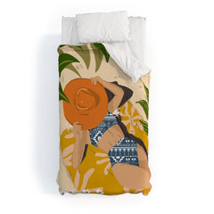 83 Oranges Bring Your Own Sunshine Duvet Cover