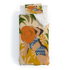 83 Oranges Bring Your Own Sunshine Duvet Cover