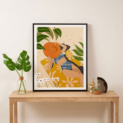 83 Oranges Bring Your Own Sunshine Art Canvas