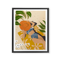 83 Oranges Bring Your Own Sunshine Art Canvas