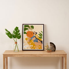 83 Oranges Bring Your Own Sunshine Art Canvas