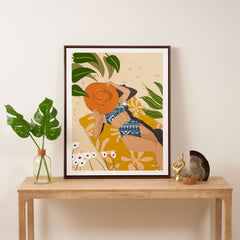 83 Oranges Bring Your Own Sunshine Art Canvas