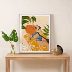 83 Oranges Bring Your Own Sunshine Art Canvas