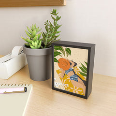 83 Oranges Bring Your Own Sunshine Framed Mini Art Print