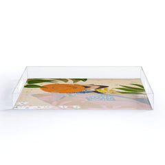 83 Oranges Bring Your Own Sunshine Acrylic Tray