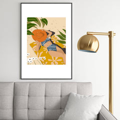 83 Oranges Bring Your Own Sunshine Metal Framed Art Print