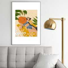 83 Oranges Bring Your Own Sunshine Metal Framed Art Print