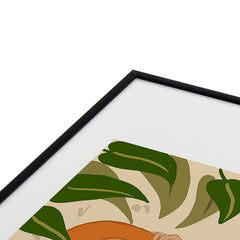 83 Oranges Bring Your Own Sunshine Metal Framed Art Print