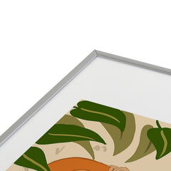 83 Oranges Bring Your Own Sunshine Metal Framed Art Print