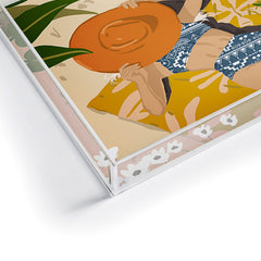 83 Oranges Bring Your Own Sunshine Acrylic Tray
