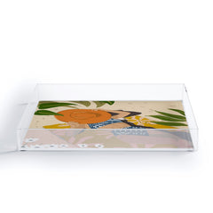 83 Oranges Bring Your Own Sunshine Acrylic Tray