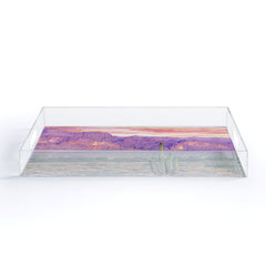 83 Oranges Cactus Sunset Acrylic Tray
