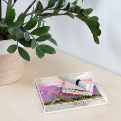 83 Oranges Cactus Sunset Acrylic Tray