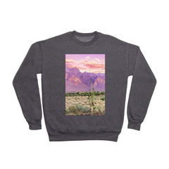 83 Oranges Cactus Sunset Crewneck Sweatshirt