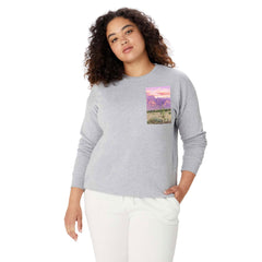 83 Oranges Cactus Sunset Crewneck Sweatshirt