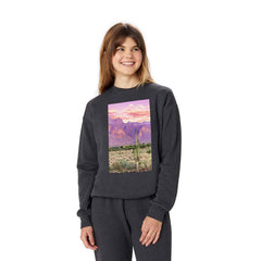 83 Oranges Cactus Sunset Crewneck Sweatshirt