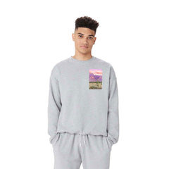 83 Oranges Cactus Sunset Crewneck Sweatshirt