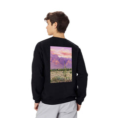 83 Oranges Cactus Sunset Crewneck Sweatshirt