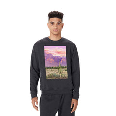 83 Oranges Cactus Sunset Crewneck Sweatshirt