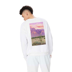 83 Oranges Cactus Sunset Crewneck Sweatshirt