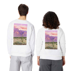 83 Oranges Cactus Sunset Crewneck Sweatshirt