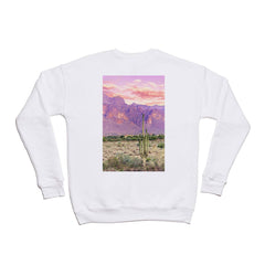 83 Oranges Cactus Sunset Crewneck Sweatshirt