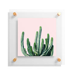 83 Oranges Cactus V6 Floating Acrylic Print