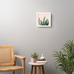 83 Oranges Cactus V6 Framed Wall Art