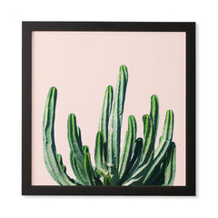 83 Oranges Cactus V6 Framed Wall Art