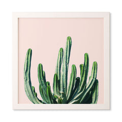 83 Oranges Cactus V6 Framed Wall Art