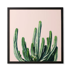 83 Oranges Cactus V6 Framed Wall Art