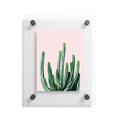 83 Oranges Cactus V6 Floating Acrylic Print