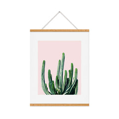 83 Oranges Cactus V6 Art Print