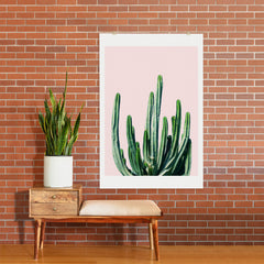 83 Oranges Cactus V6 Art Print