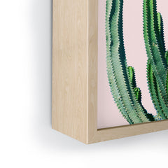 83 Oranges Cactus V6 Framed Mini Art Print